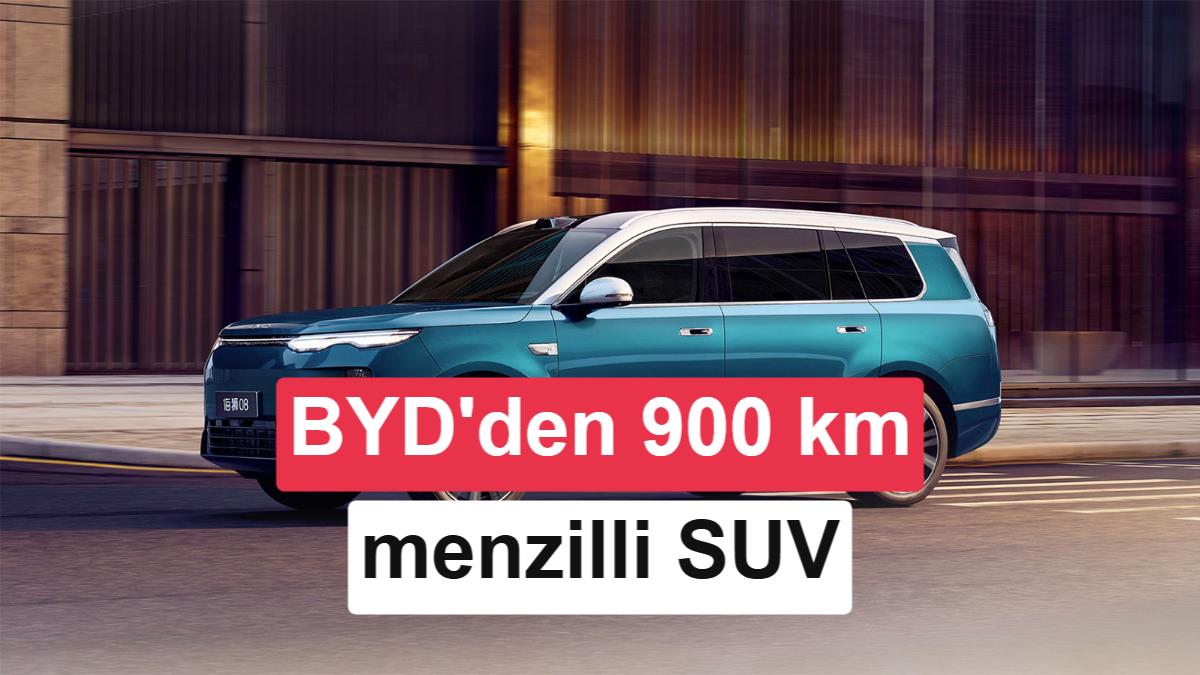 BYD Sealion 08 SUV: 900 km Menzil ve 9 Dakika Şarj Süresiyle Lüks Teknoloji