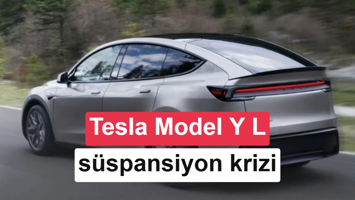 Çin Üretimi Tesla Model Y L'de Süspansiyon Çökme Krizi: Sürücüler Tepkili