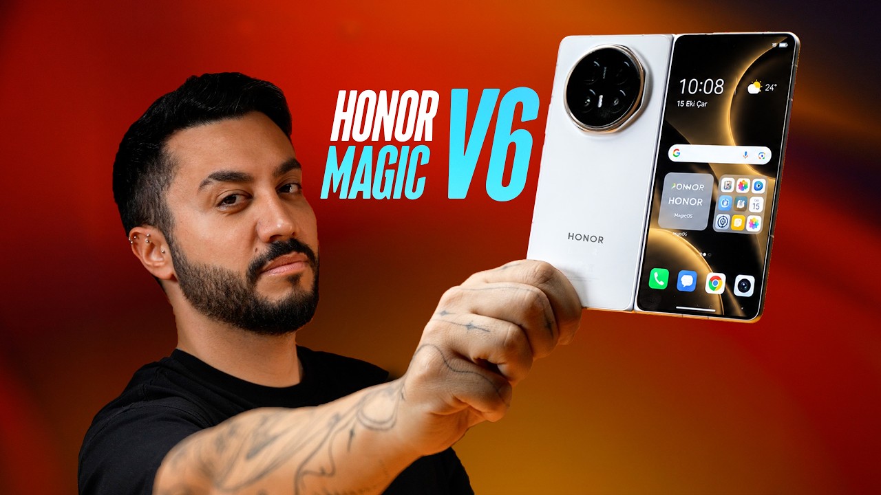 Dünya'nın En İnce Katlanabilir Telefonu: Honor Magic V6 İnceleme