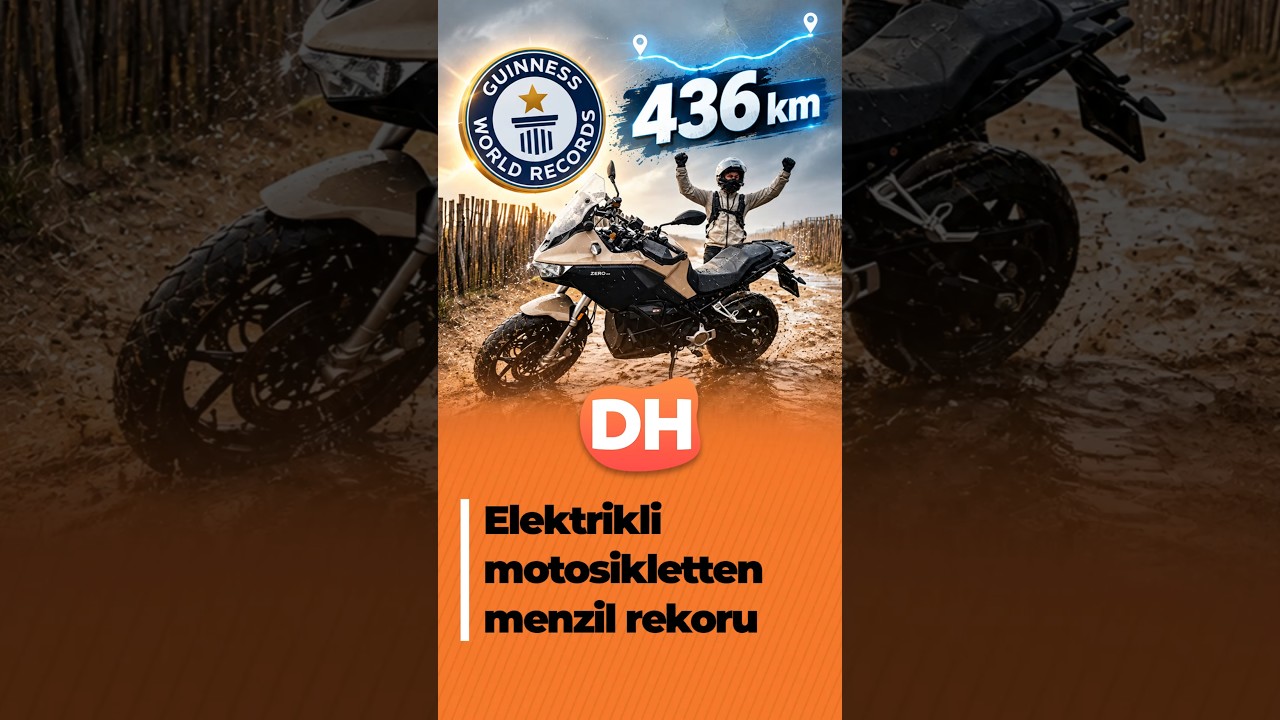 Elektrikli Motosikletle 436,5 km Tek Şarjda Dünya Rekoru!