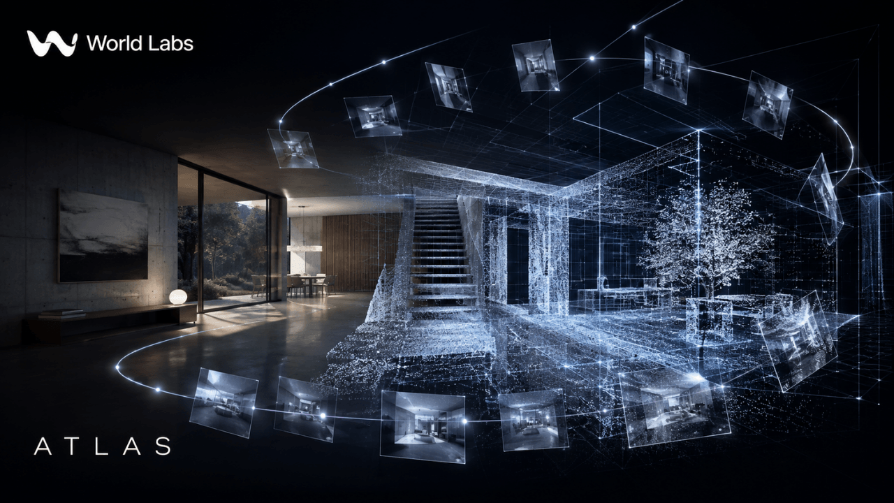 Fei-Fei Li'nin World Labs'ı Atlas: Metin, Görsel, Video ve 3D'i Ortak Spasial Bağlamda İşleyen Yeni Nesil Dünya Modeli