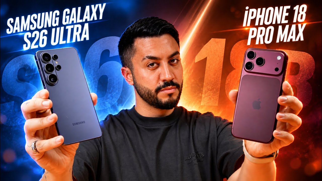 iPhone 18 Pro Max vs Samsung Galaxy S26 Ultra - EN DETAYLI KAMERA KIYASLAMASI !!