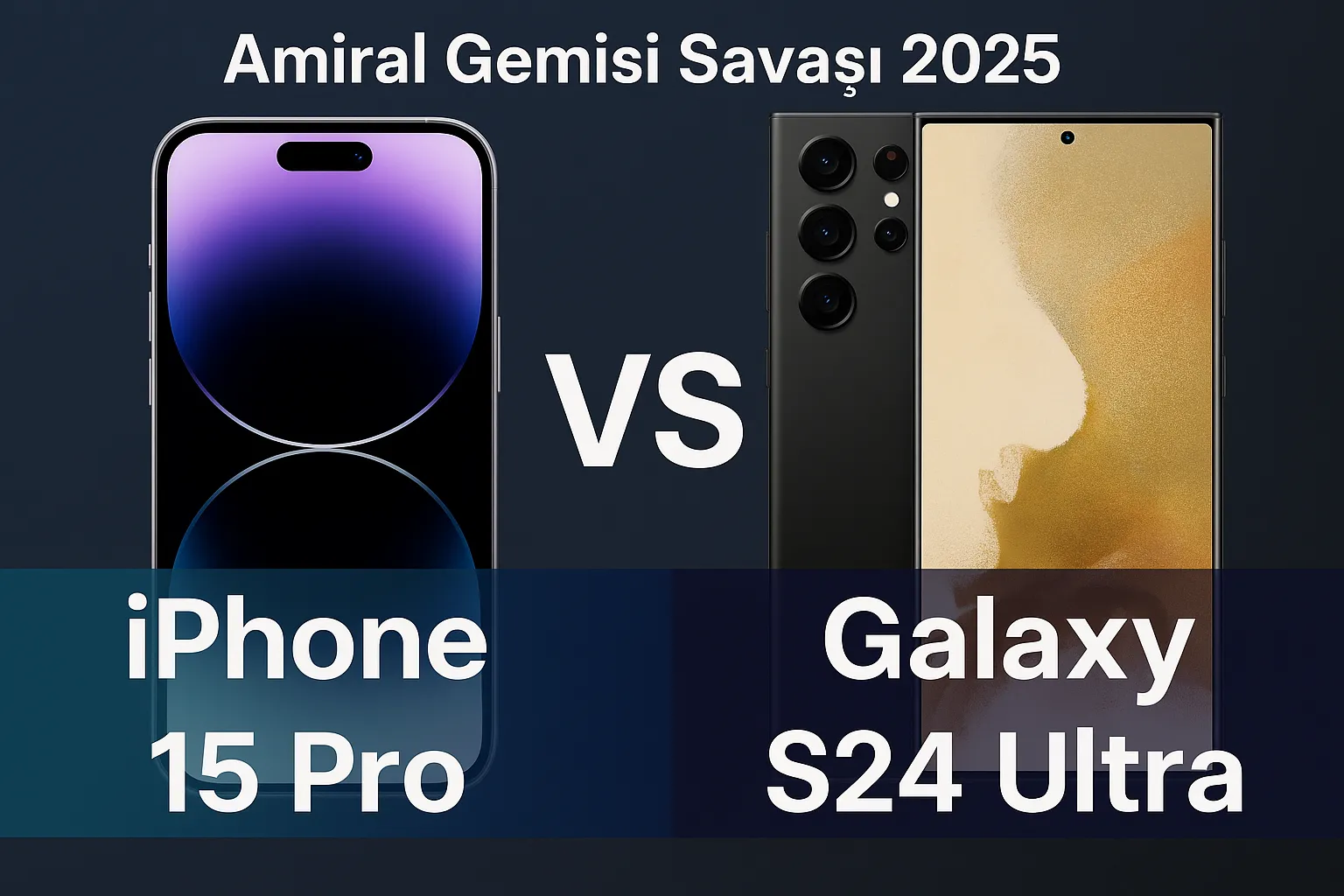iPhone 15 Pro mu Galaxy S24 Ultra mı? Amiral Gemisi Savaşı 2025