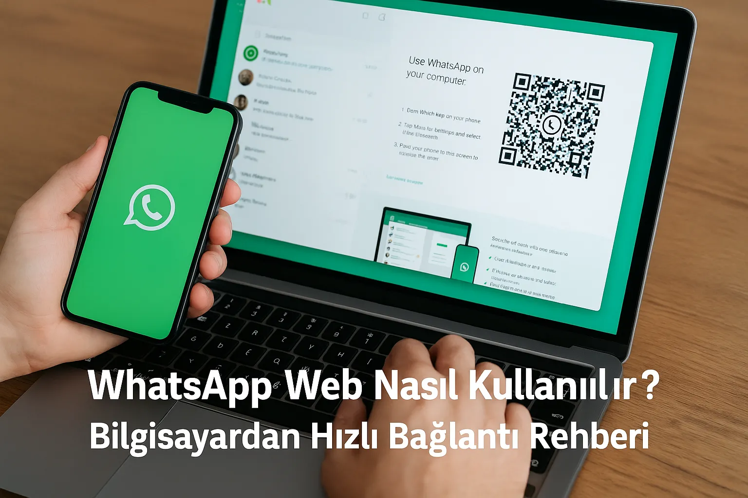WhatsApp Web Nasıl Kullanılır? Bilgisayardan Hızlı Bağlantı Rehberi