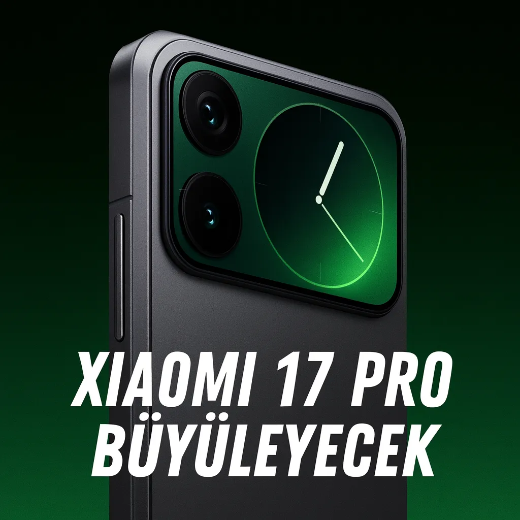 Xiaomi Yine Yaptı Yapacağını: 17 Pro'nun Arka Ekranı Sızdırılan Videoyla Akıllara Zarar!
