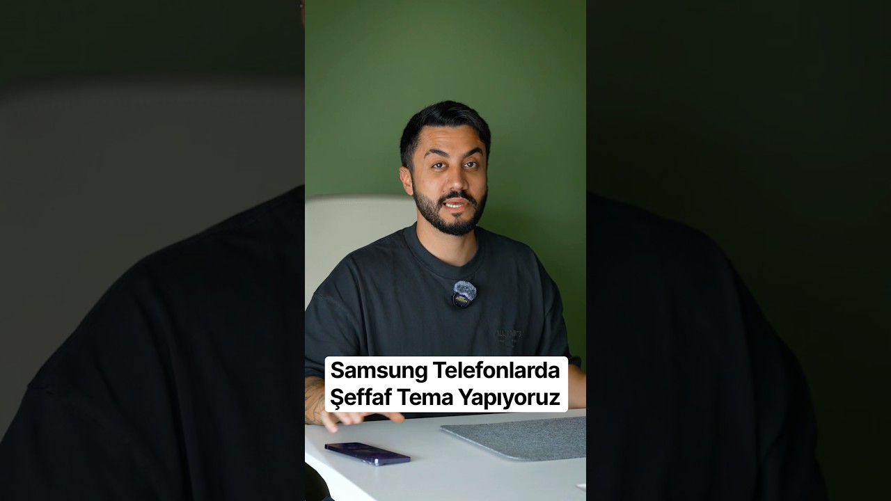 Samsung'da Liquid Glass Teması Nasıl Yapılır? Adım Adım