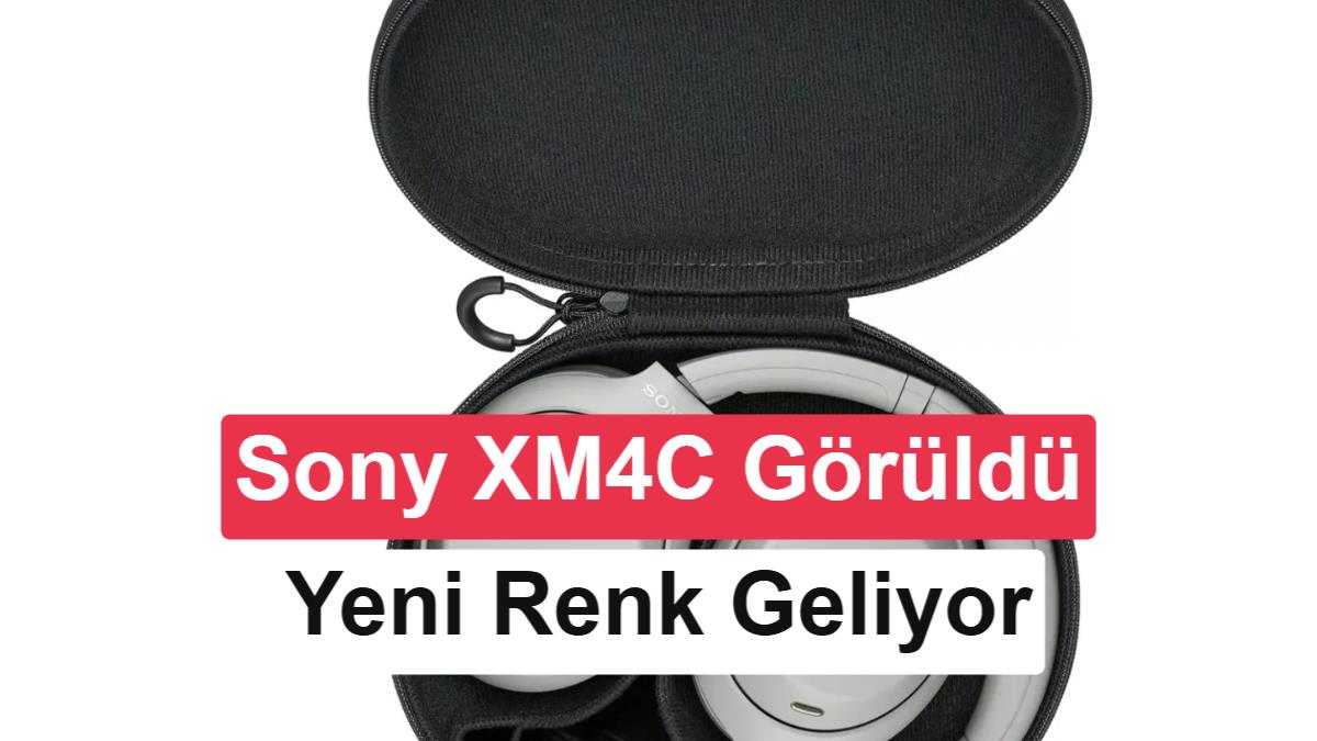 Sony WH-1000XM4C Tasarımı ve Özellikleri Lansman Öncesi Sızdı: Detaylı Analiz