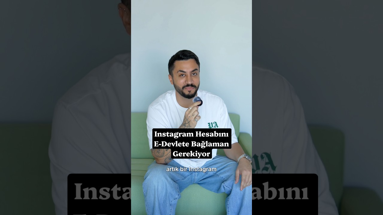 Sosyal Medya Hesaplarını E-Devlete Bağlaman Gerekiyor !!